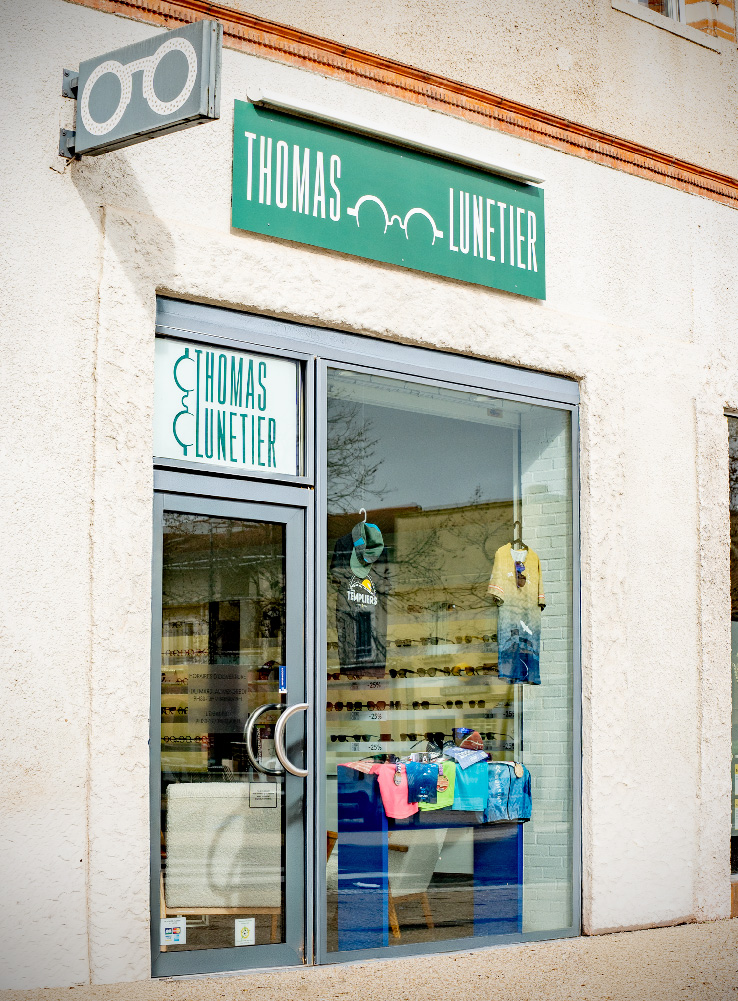 opticien toulouse saint simon devanture boutique lunettes